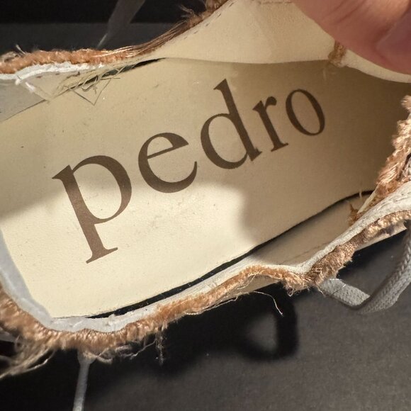 Pedro Garcia Orella Frayed Satin Platform Shoes Womens Sneaker Size 38 WORN ONCE - Picture 8 of 10